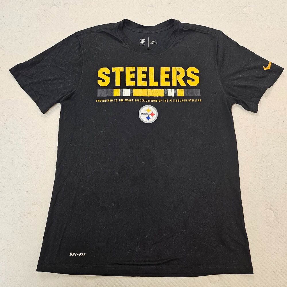 Nike Men's Dri-fit Steelers Fan Short Sleeve Tshirt